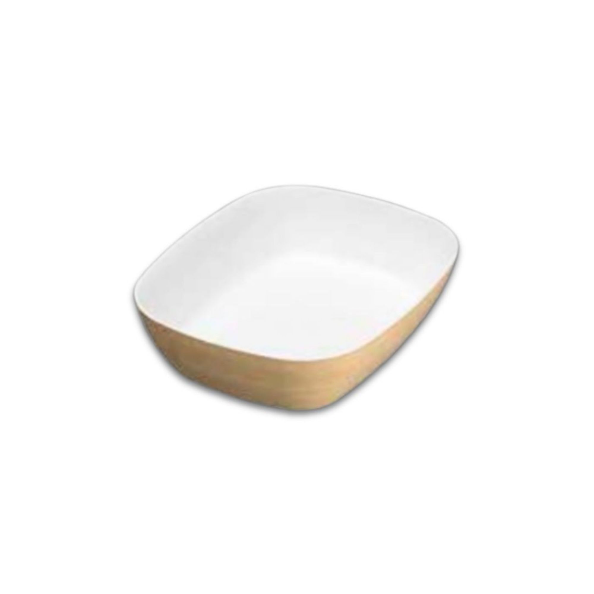 Picture of Melamine Baking Dish White Wood Effect
