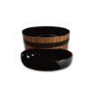 Picture of Melamine Half Moon Bowl Black or White
