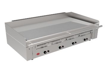 Picture of Mirror Zone 4 Heavy duty Gas chrome griddle - 4 Cooking zones