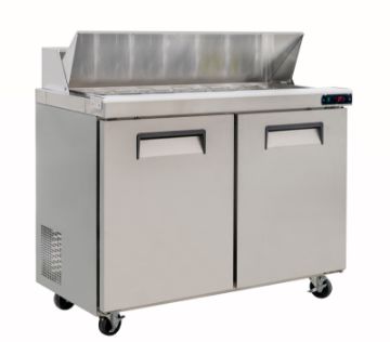 Picture of Chefs Range TSSU-60T - 2 Door Prep counter + 16 x 1/6gn containers