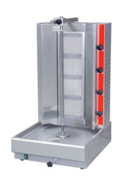 Picture of Chefs Range RG2 - 4 burner gas kebab machine