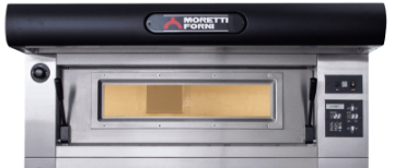 Picture of Moretti Forni Series PB80E-1. 4 Tray - Single Deck Electric Bakery oven