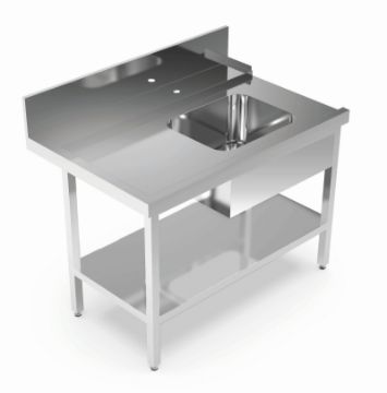 Picture of Aristarco - 1800mm Right hand Pre rinse sink for hood dishwasher