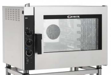 Picture of Giorik Easyair NEMG52 5 rack Gas convection oven with humidity & 2 speed fan