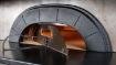 Picture of Moretti Forni Neapolis N9 Electric dome pizza oven - 9 x 13" pizzas - Static floor