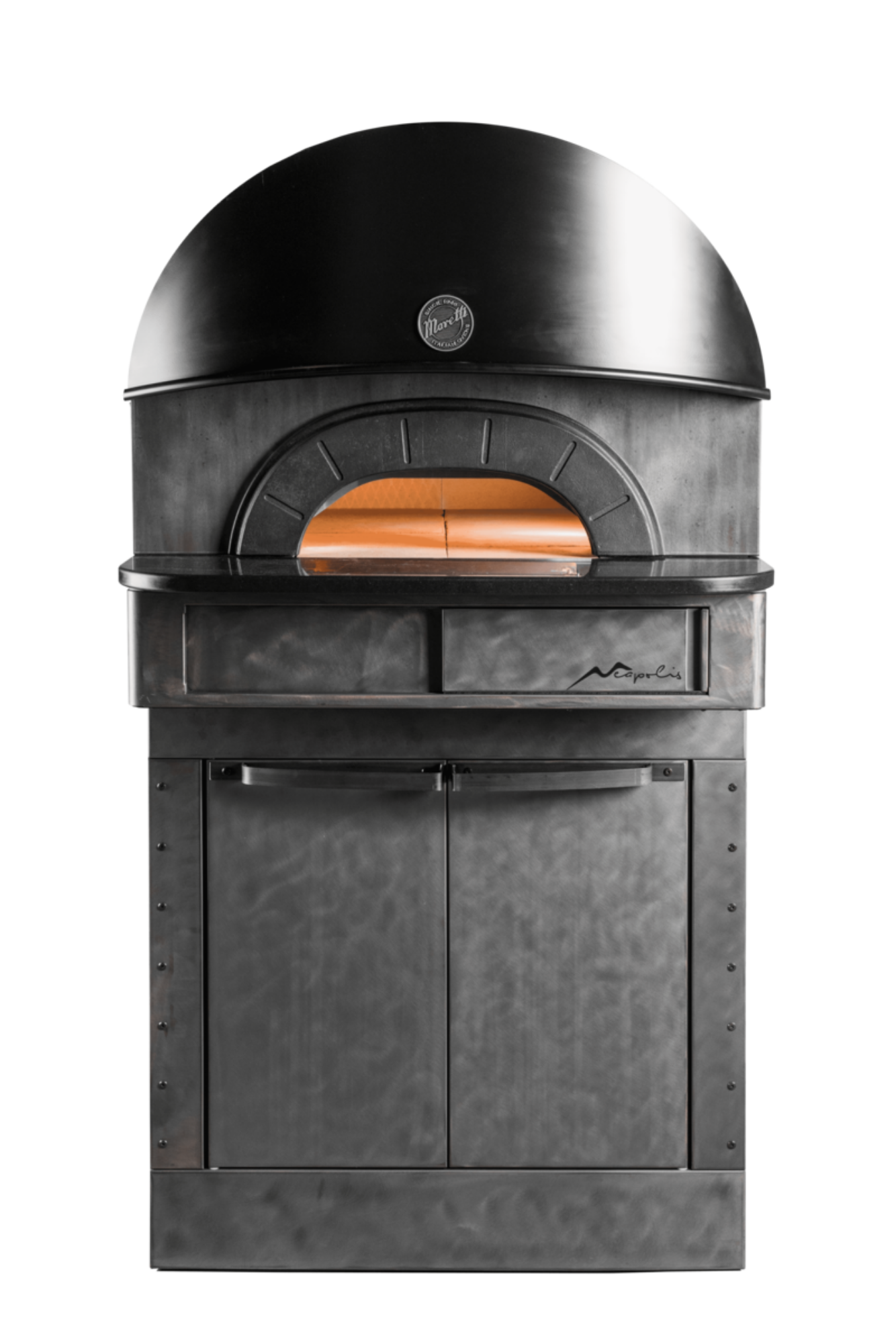 Picture of Moretti Forni Neapolis N6 Electric dome pizza oven - 6 x 13" pizzas - Static floor