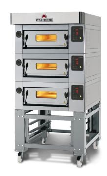 Picture of Italforni LSC-3 Heavy duty Triple deck electric pizza oven - 24 x 12" pizzas