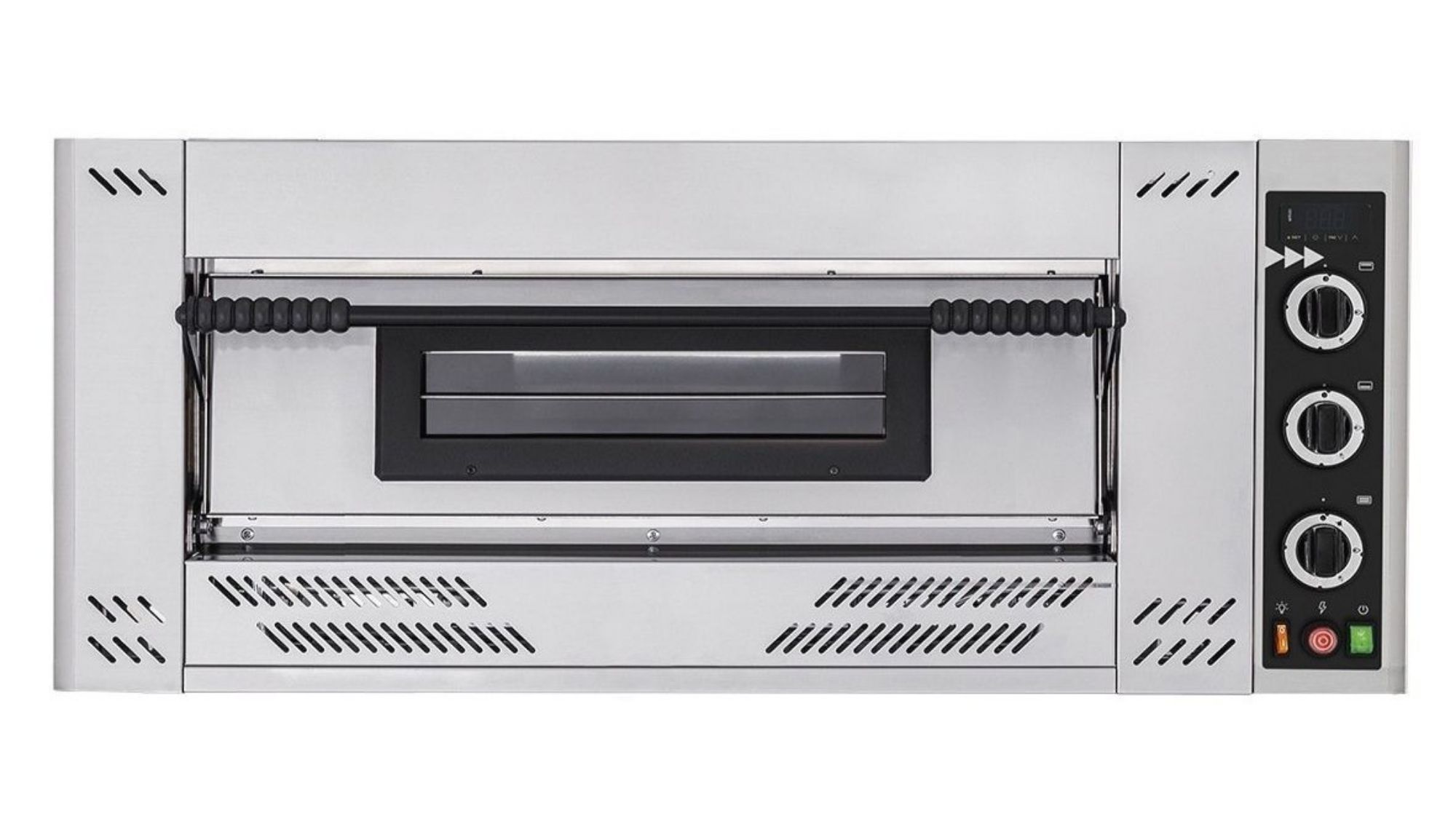 Picture of Chefs Range Gas XL3 - Slimline single deck gas pizza oven - 3 x 13" Pizzas