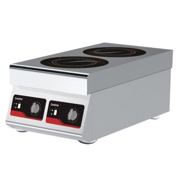 Picture of Chefs Range GXIH2-5 80 LINE Counter top 2 Ring Induction hob - 2 x 5kw power