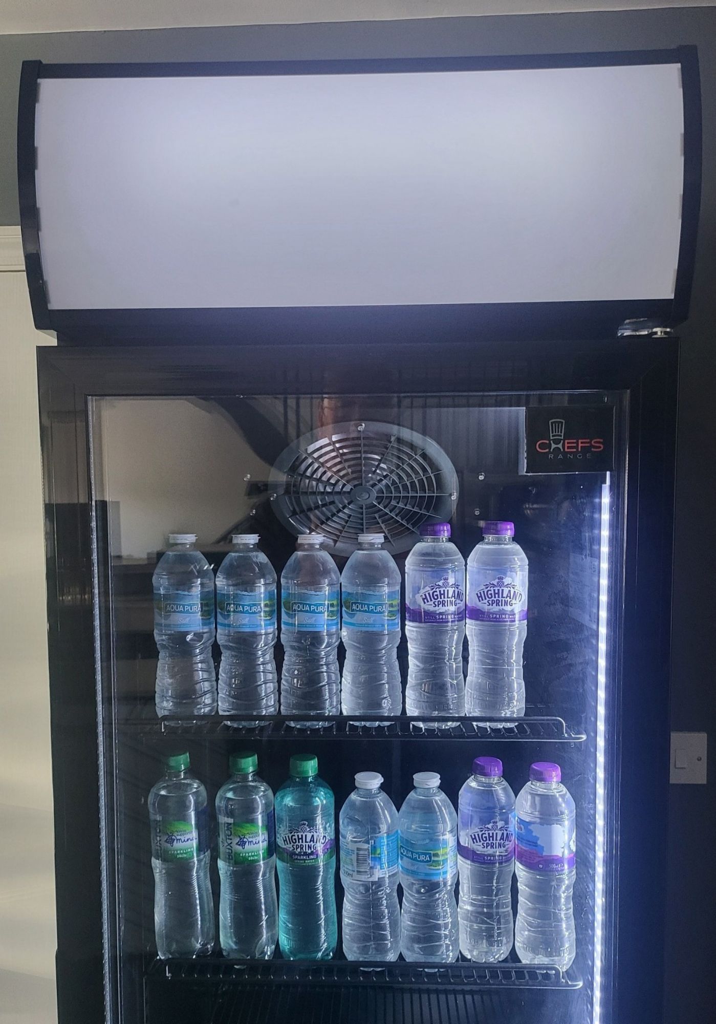 Picture of Chefs Range GDP338VH - 338 Ltr Glass door fridge merchandiser