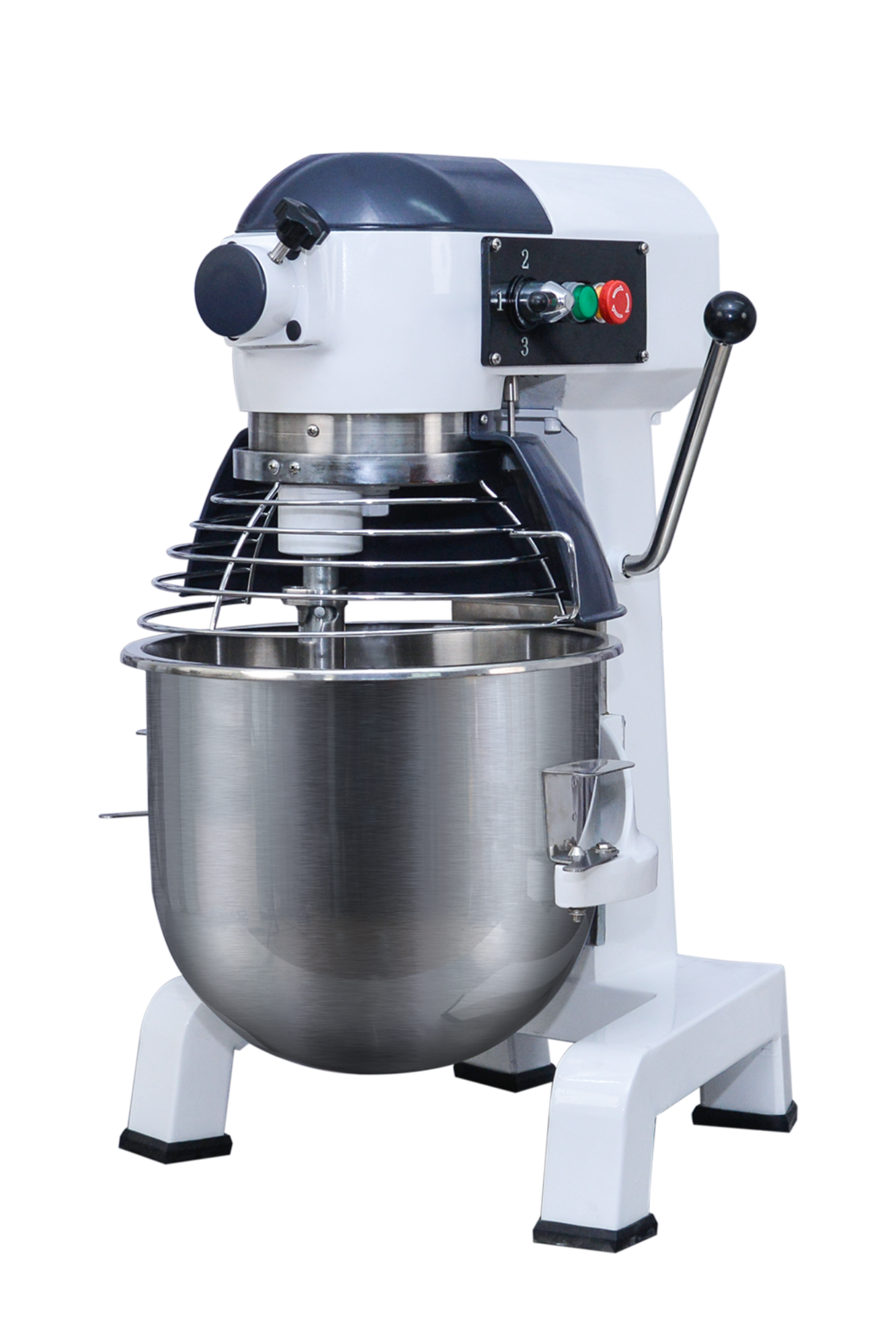 Picture of Chefs Range EC10 - 10 Ltr, 3 Speed Counter top Heavy duty planetary mixer with timer & attachment drive hub
