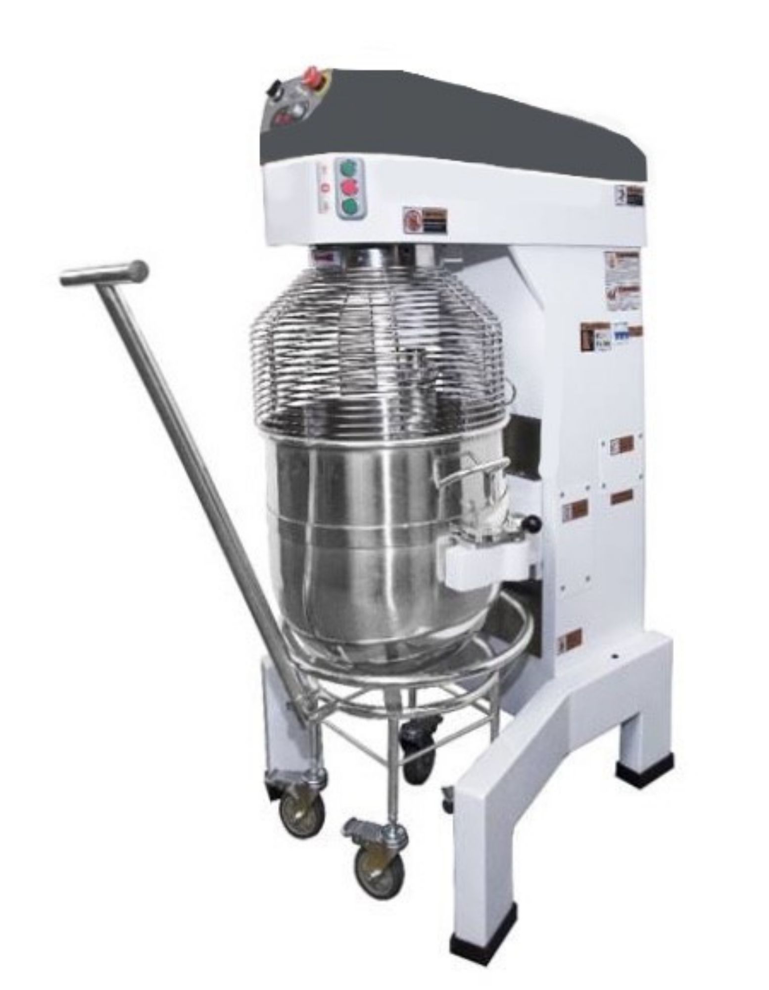Picture of Chefs Range CRP60 - 60 Ltr, Variable Speed Heavy duty planetary mixer with trolley