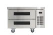 Picture of Chefs Range CB36TN Low Level fridge Chefs drawer - 1 x 1/1gn + 6 x 1/6gn per drawer
