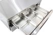 Picture of Chefs Range CB52TN Low Level fridge Chefs drawer - 3 x 1/1gn per drawer