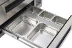 Picture of Chefs Range CB36BT Low Level freezer Chefs drawer - 1 x 1/1gn + 6 x 1/6gn per drawer