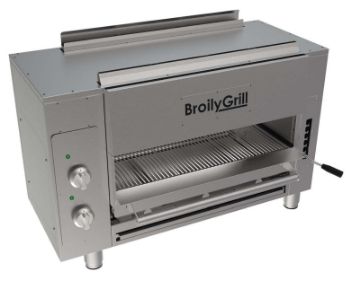 Picture of Casta BroilyGrill BRE7001 Heavy Duty Electric Overfired broiler - Steakhouse grill