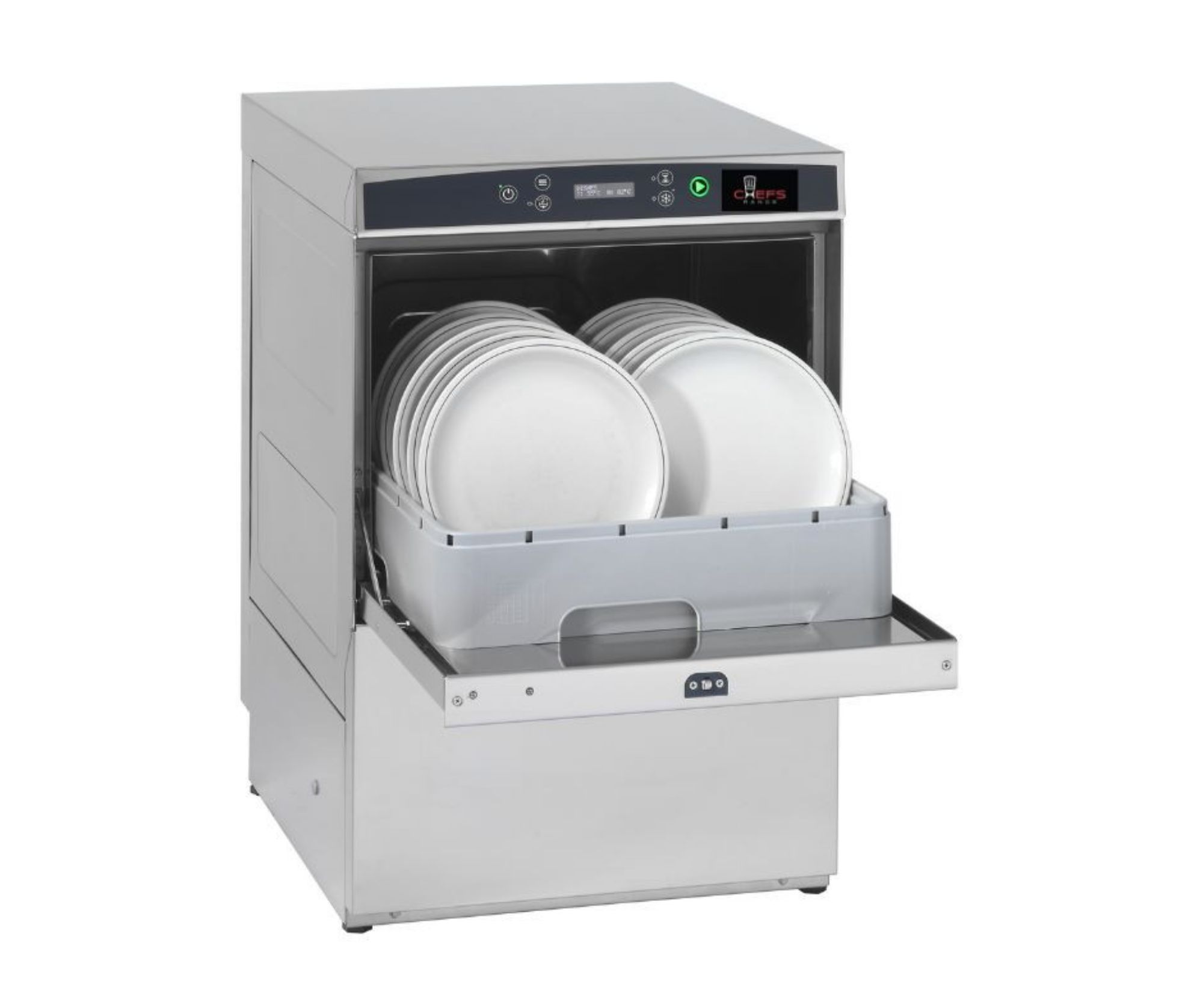 Picture of Aristarco AF45.30ESIGW - 20 Pint Undercounter glasswasher 450 x 450mm Basket with Inbuilt water softener