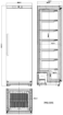 Picture of Combisteel White One-Door Freezer - 304 L