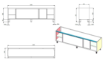 Picture of Combisteel 600 Worktable with Sliding Doors - 2700 mm