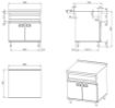 Picture of Combisteel Entry 700 Double Neutral Unit - 800 mm