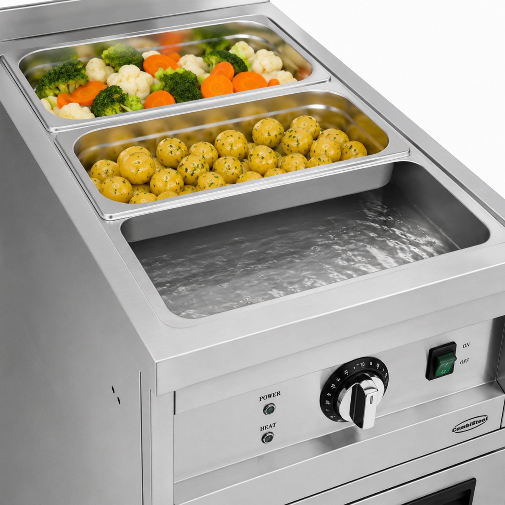 Picture of Combisteel Entry 700 Electric Bain-Marie 1/1 GN - 2 kW