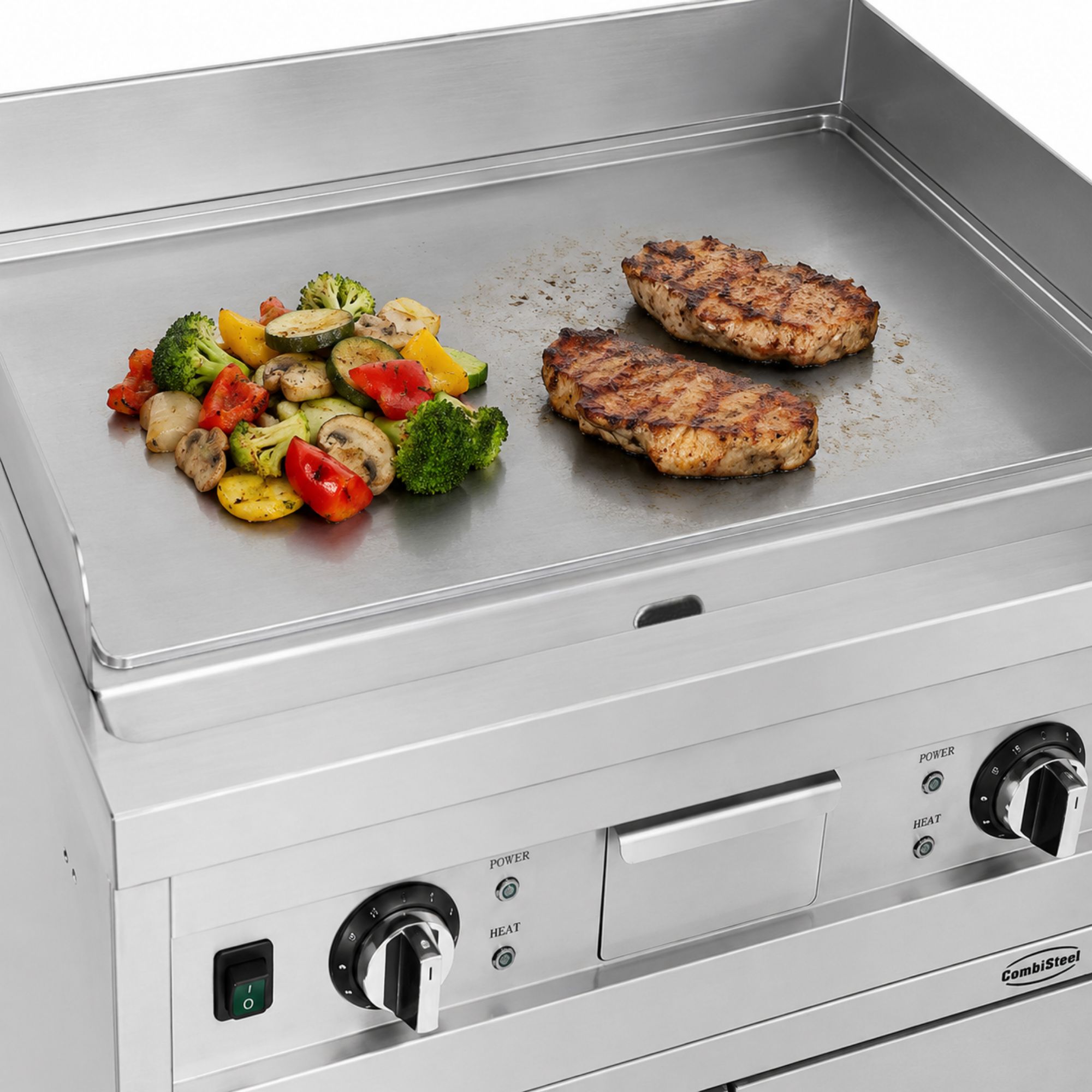 Picture of Combisteel Entry 700 Electric Chromed Fry Top - 8.1 kW