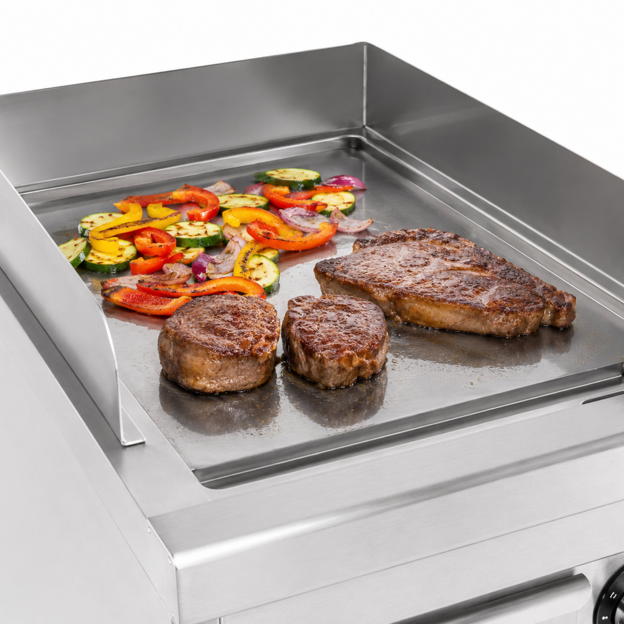 Picture of Combisteel Entry 700 Electric Chromed Fry Top - 2.7 kW