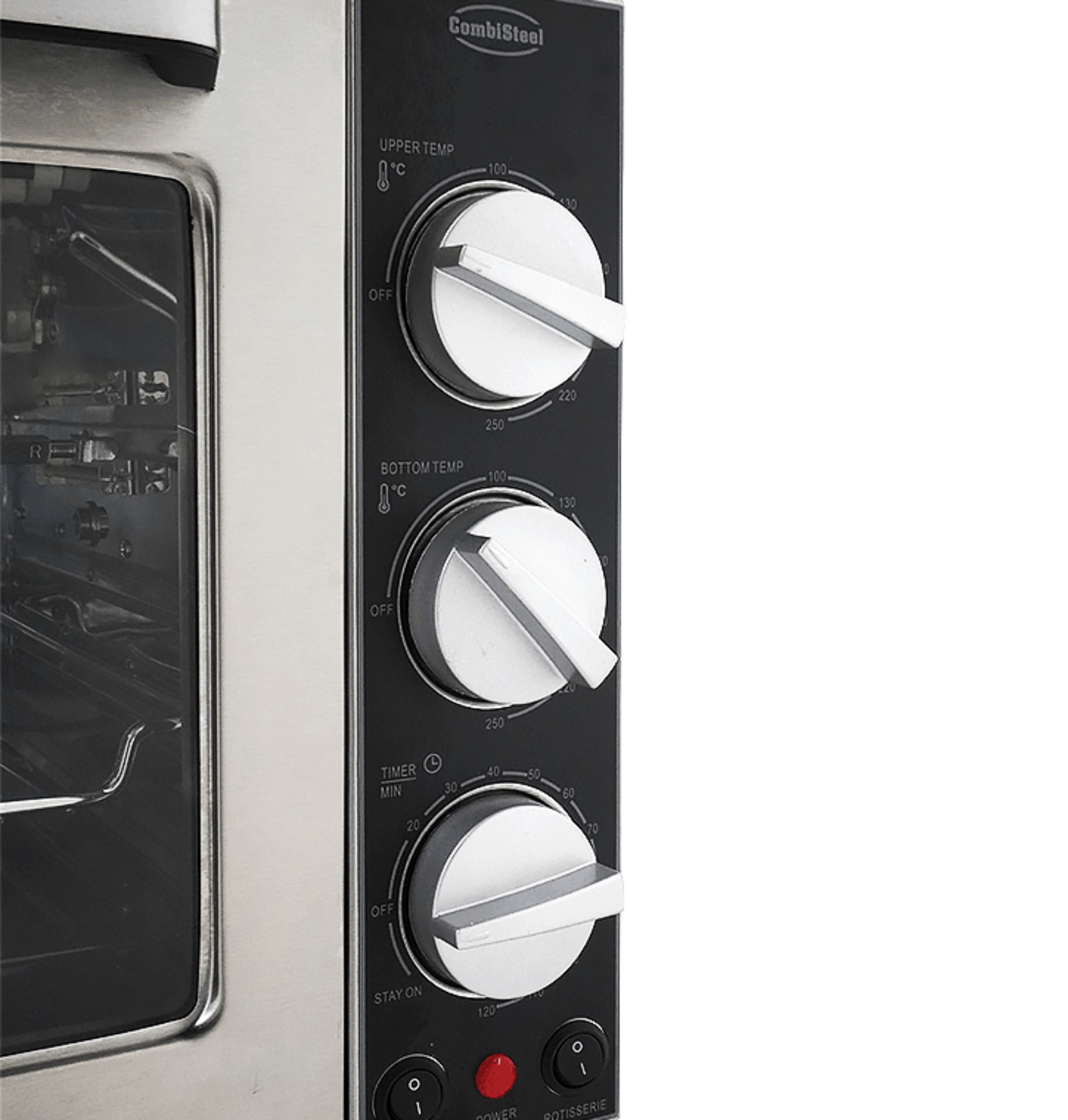Picture of Combisteel Electric Convection Oven with Rotisserie - 42 L