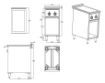 Picture of Combisteel Entry 700 Two-Zone Induction Stove - 7 kW