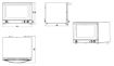 Picture of Combisteel Electric Convection Oven with Humidifier 4 x 1/1 GN - 2.9 kW