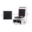 Picture of Combisteel Square Syrup Waffle Maker