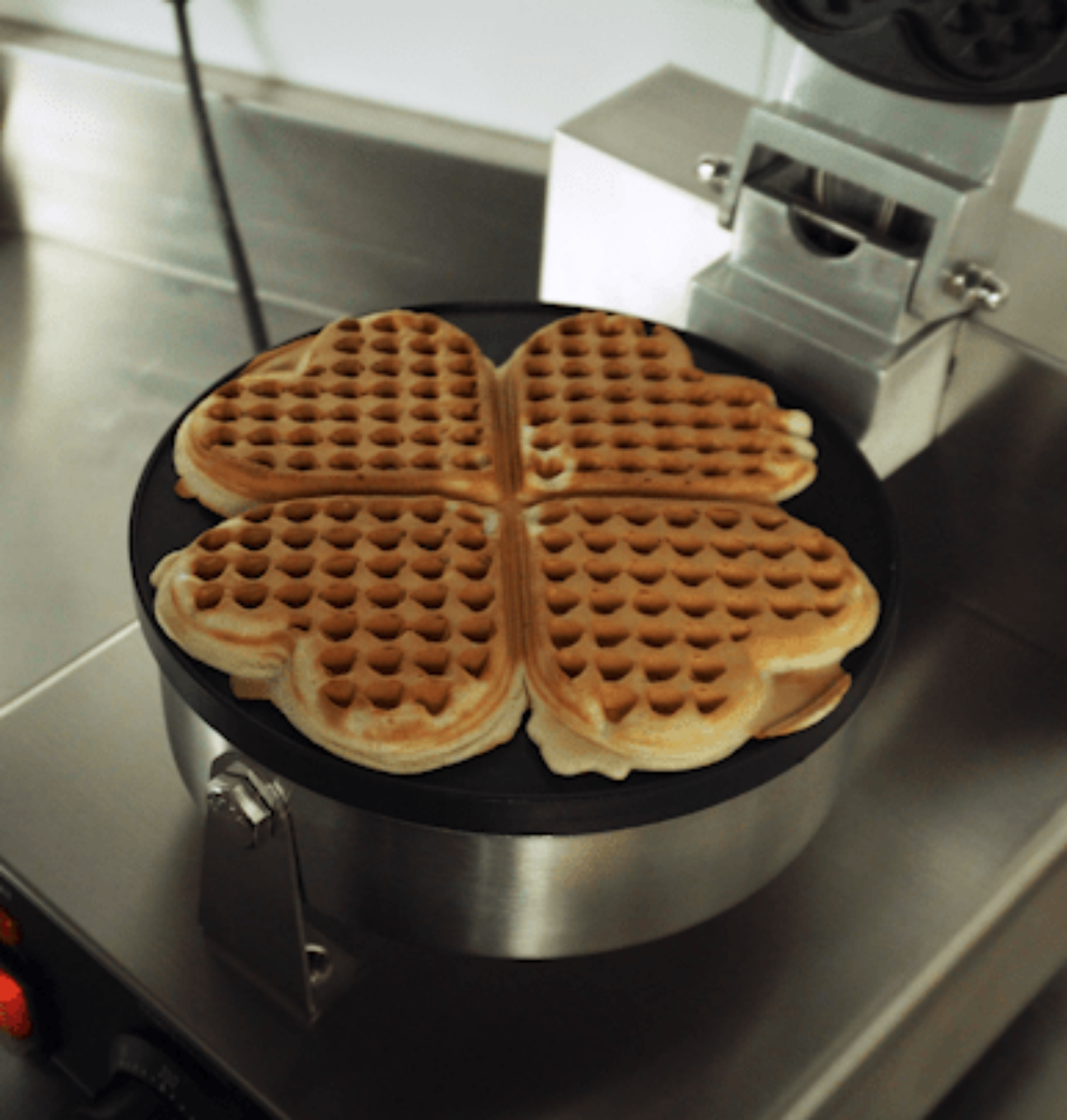 Picture of Combisteel Four-Piece Heart Waffle Iron