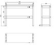 Picture of Combisteel Two-Level Halogen Heated Overshelf - 1.2 kW