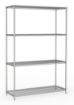 Picture of Combisteel Four-Level Chromed Steel Shelf Unit - 1200 mm
