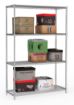 Picture of Combisteel Four-Level Chromed Steel Shelf Unit - 1200 mm