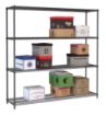 Picture of Combisteel Four-Level Black Powder-Coated Shelf Unit - 1800 mm