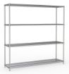 Picture of Combisteel Four-Level Chromed Steel Shelf Unit - 1800 mm