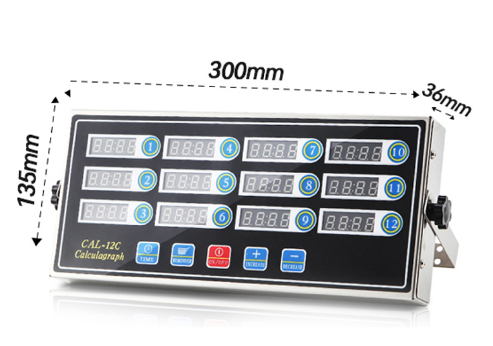 Picture of Combisteel Digital Kitchen Timer DKT-12 - 12 Channels