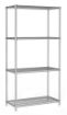 Picture of Combisteel Four-Level Chromed Steel Shelf Unit - 900 mm