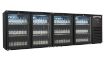 Picture of Combisteel Black 4-Door Backbar Cooler - 636 L