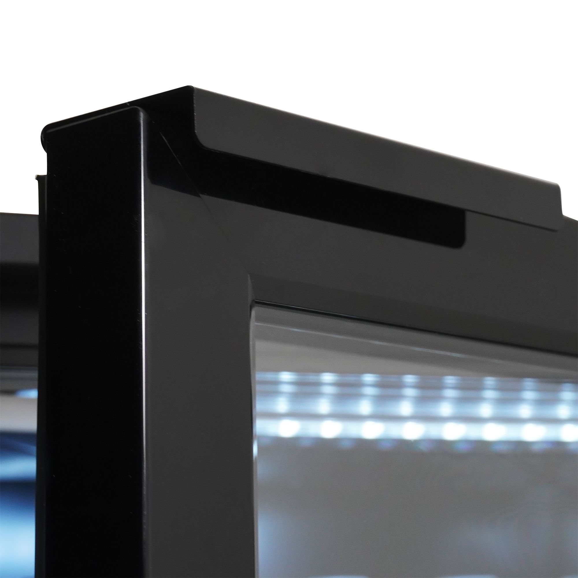 Picture of Combisteel Black 4-Door Backbar Cooler - 636 L