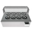 Picture of Combisteel Zanzibar 8 Ice Cream Display - 360 L