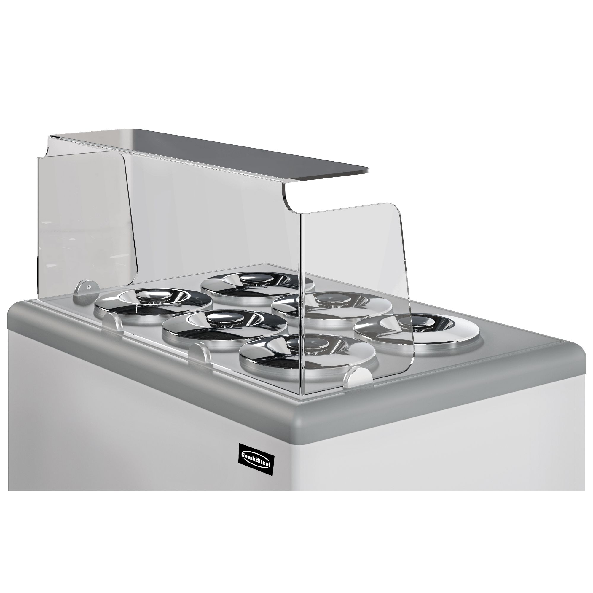 Picture of Combisteel Zanzibar 6 Ice Cream Display - 260 L