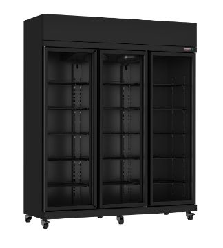 Picture of Combisteel IRM-1180R BL Three-Door Glass Refrigerator - 1180 L