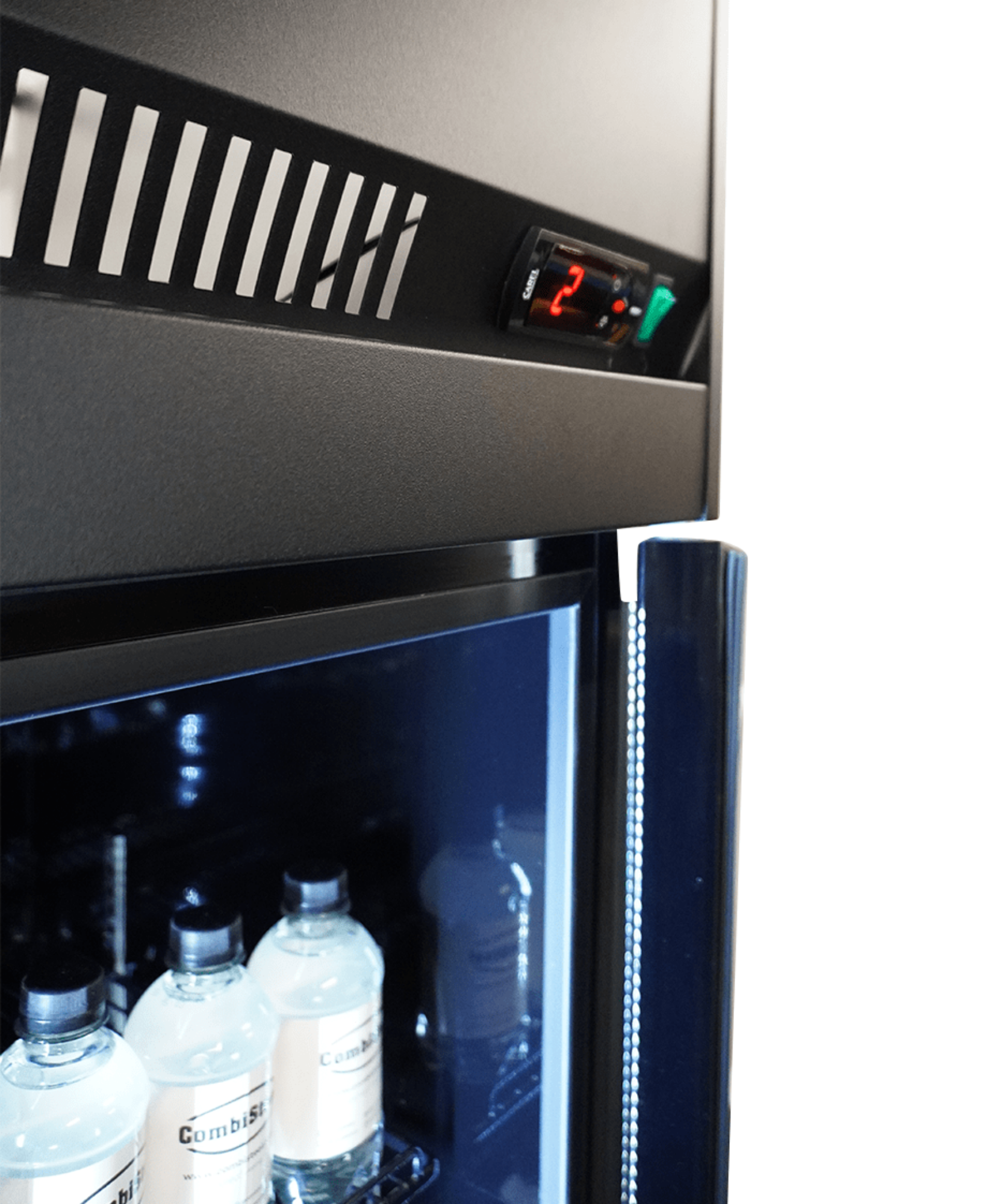 Picture of Combisteel IRM-1180R BL Three-Door Glass Refrigerator - 1180 L