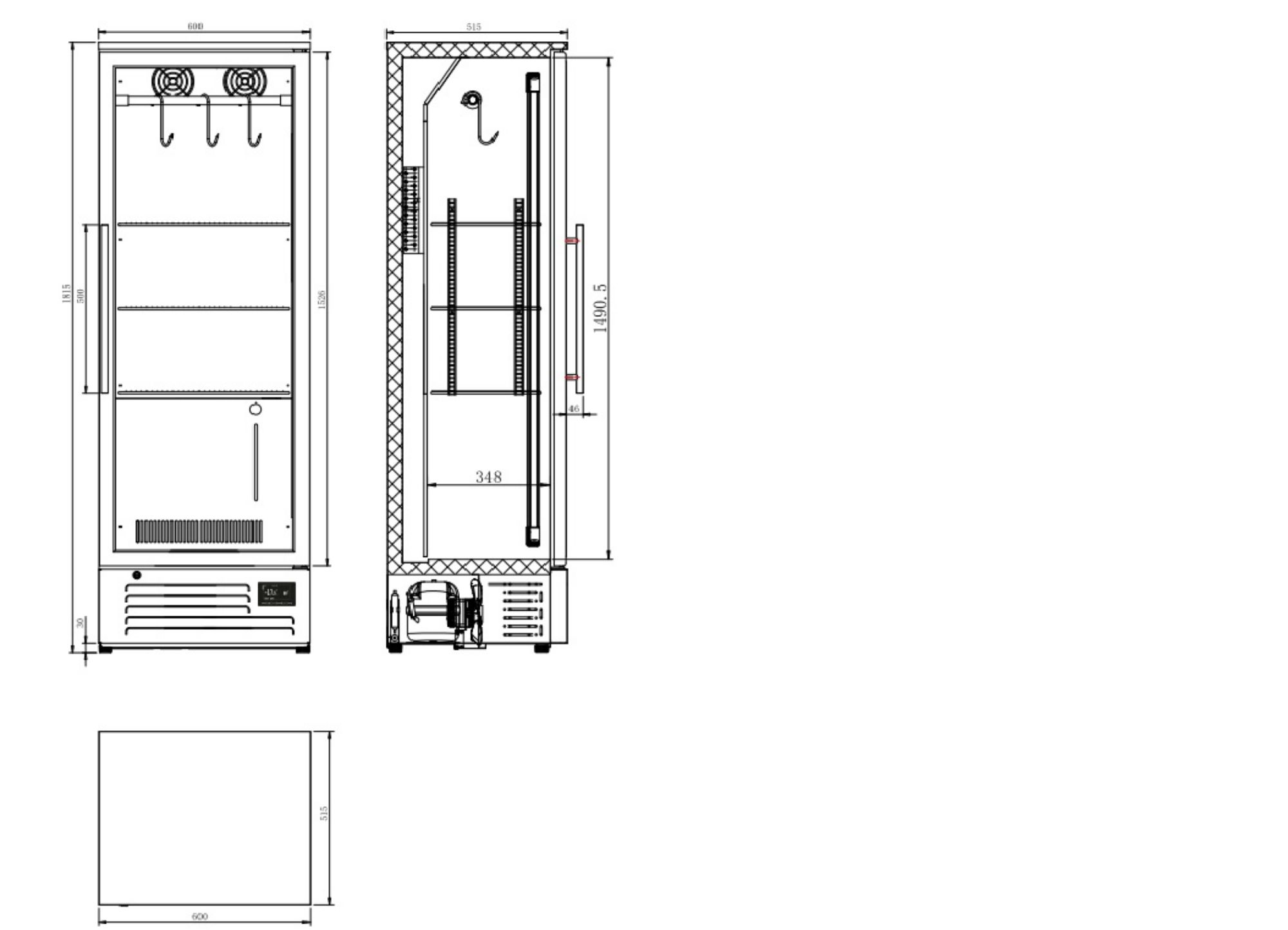 Picture of Combisteel Dry Age Cabinet - 293 L