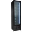 Picture of Combisteel NAP-250F Black Glass-Door Freezer - 208 L