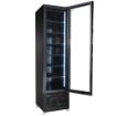 Picture of Combisteel NAP-250F Black Glass-Door Freezer - 208 L