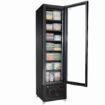 Picture of Combisteel NAP-250F Black Glass-Door Freezer - 208 L