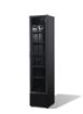 Picture of Combisteel NAP-150 Narrow Black Glass-Door Refrigerator - 150 L